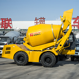 自裝料水泥攪拌車|移動式攪拌機